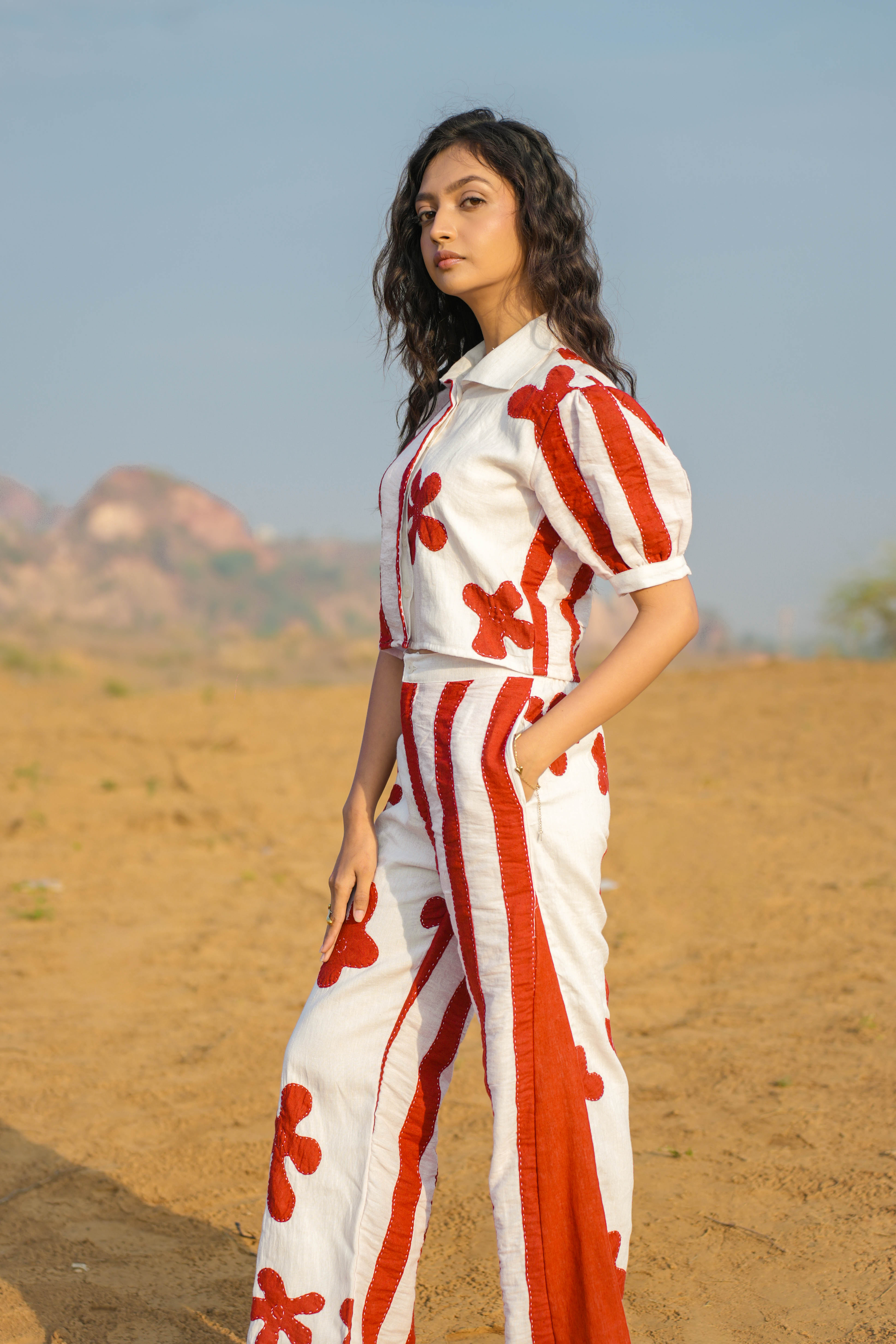 Contrast Co-ord Set