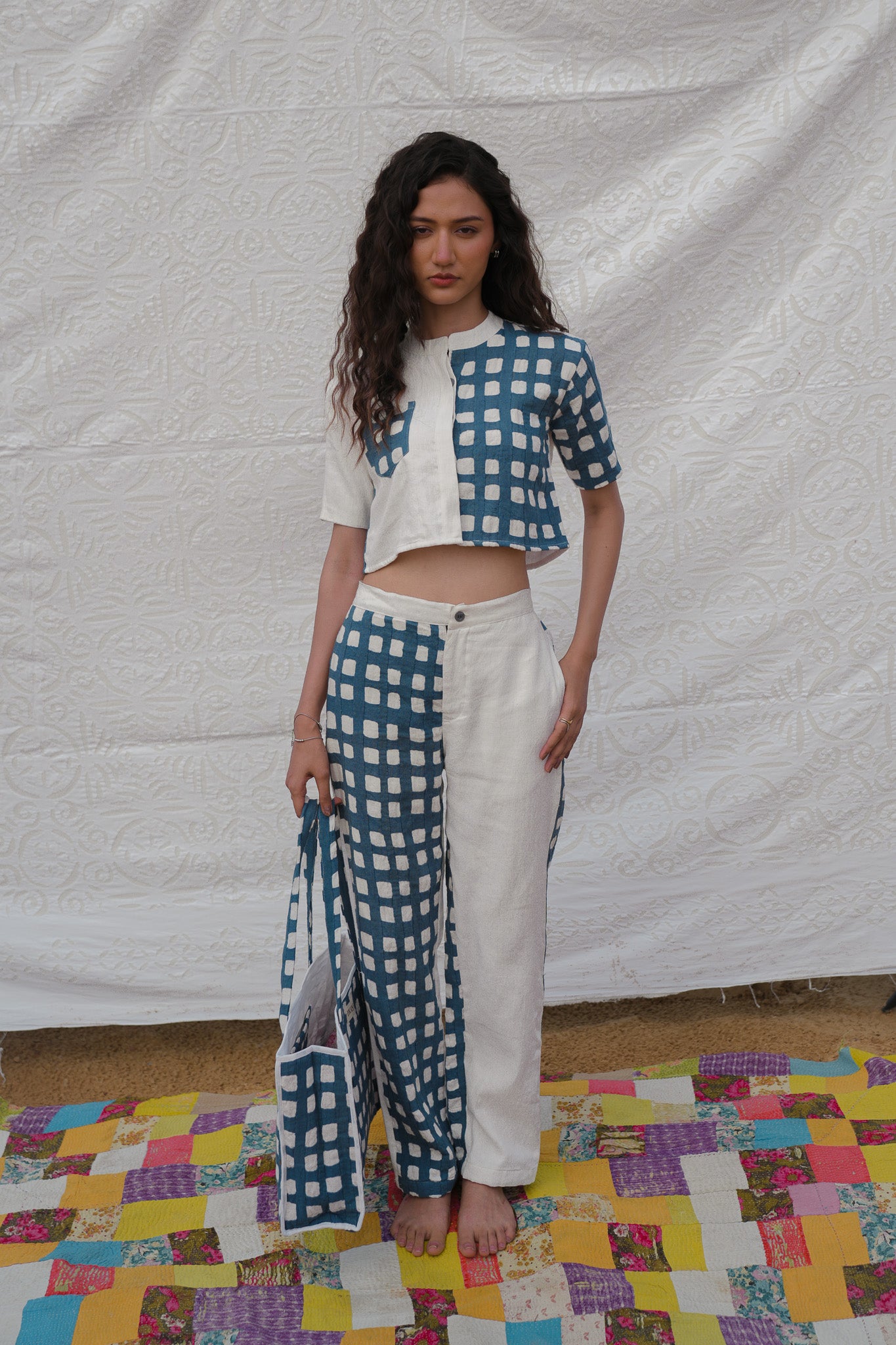 Checkered Co-ord Set