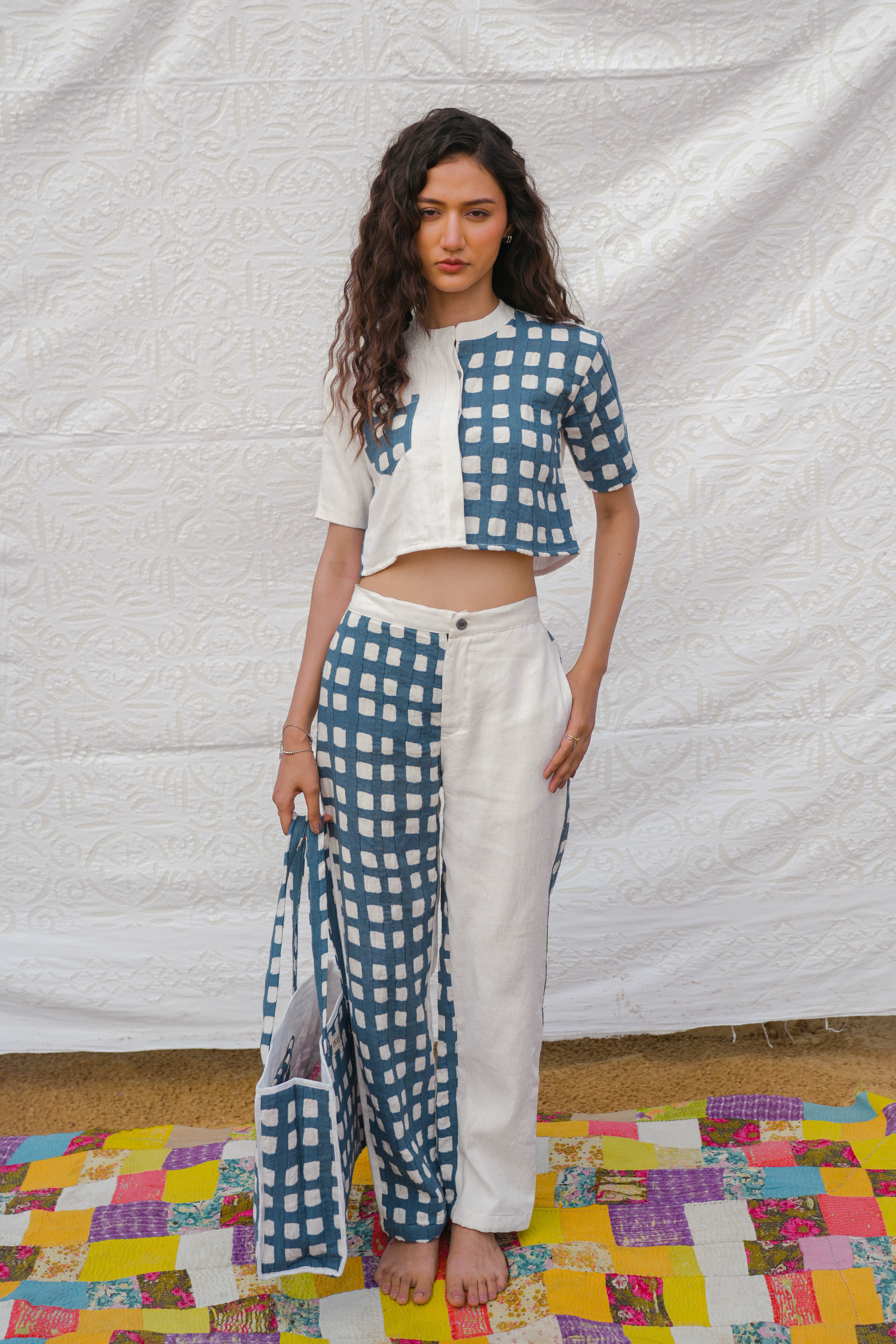 Checkered Co-ord Set