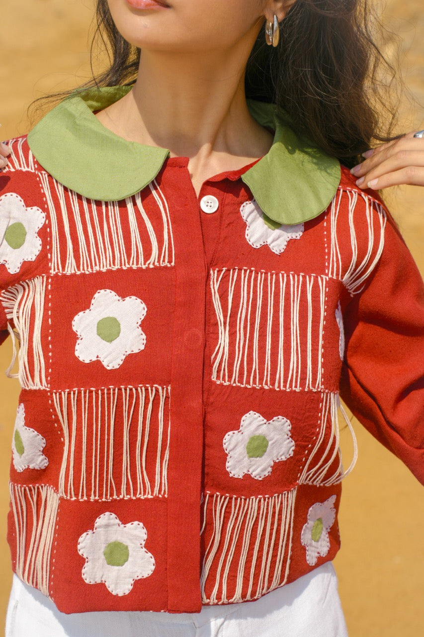 Cherry Over-Shirt